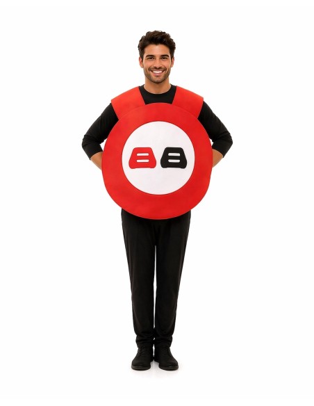 Costume Segnale Stradale Taglia L | Costumi per Adulti Il Re del Carnevale